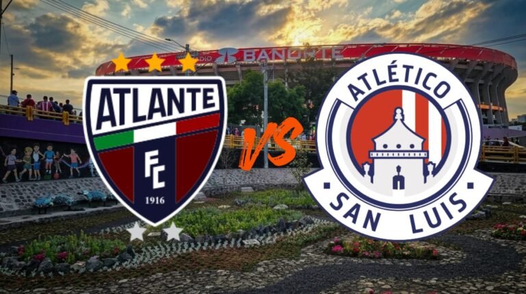 ATLANTE VS ATLÉTICO DE SAN LUIS: HORARIO, CANALES DE TRANSMISIÓN Y DÓNDE VER EL PARTIDO DE LA JORNADA 14